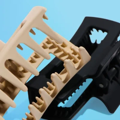 Gimme Beauty Rectangle Extra Grip Claw Clip In Multi