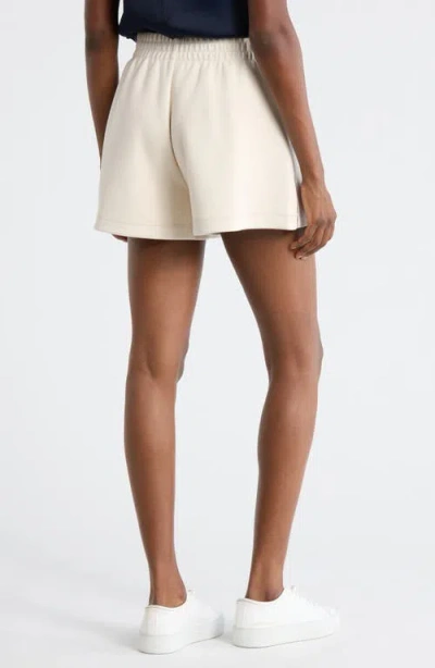 G/fore Double Knit Shorts In White