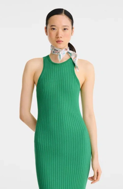 Longchamp Foret Silk Square Scarf In Multi