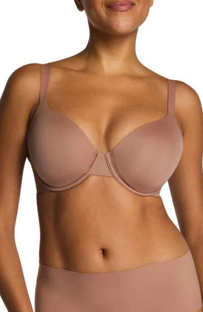 Spanx Lightly Lined Bra In Brown