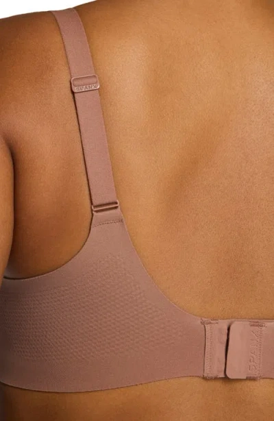 Spanx Lightly Lined Bra In Brown