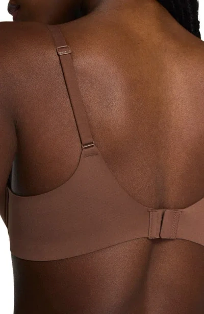 Spanx Supersmooth Brava Lightly Lined Bra Ganache In Brown