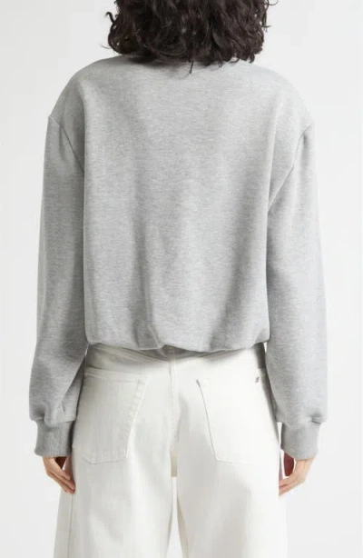 Cinq À Sept Twilight Spark Davini Pullover Heather Grey In Gray