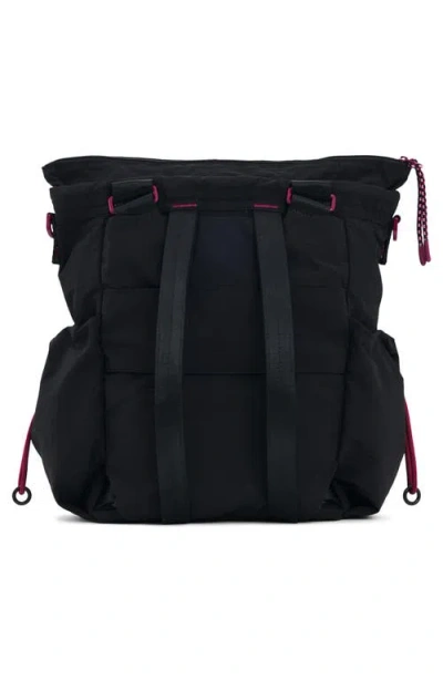 Desigual Medium Nylon Backpack In Black