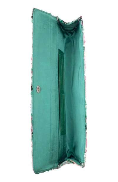Jeffrey Campbell Disco Sequin Clutch In Multi