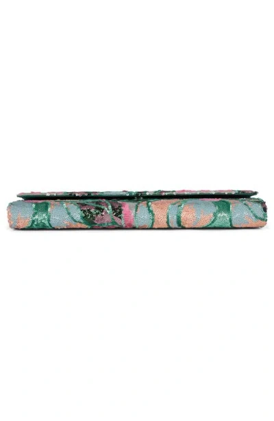 Jeffrey Campbell Disco Sequin Clutch In Multi