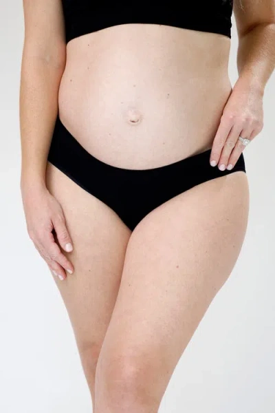 Blush & Bashful Low Rise Bikini In Black