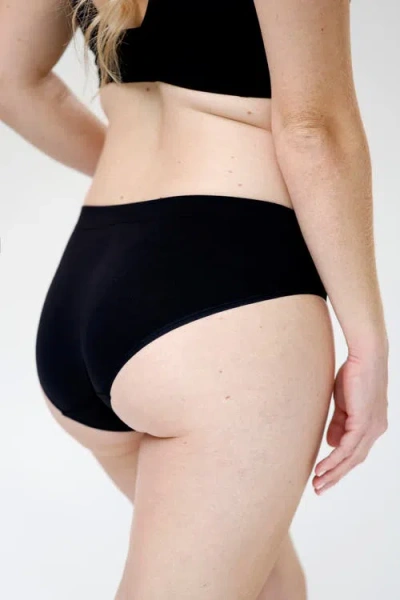 Blush & Bashful Low Rise Bikini In Black