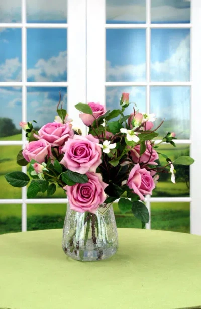 Mark Roberts Roses In Multi