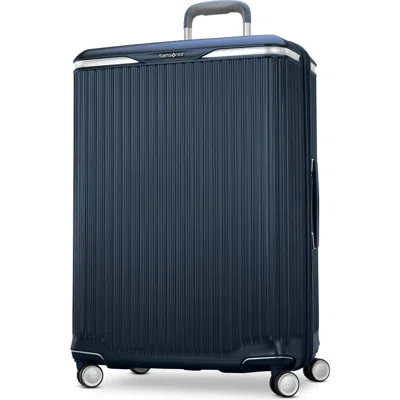 Samsonite Silhouette 18 Hardside Large Spinner Suitcase In Blue