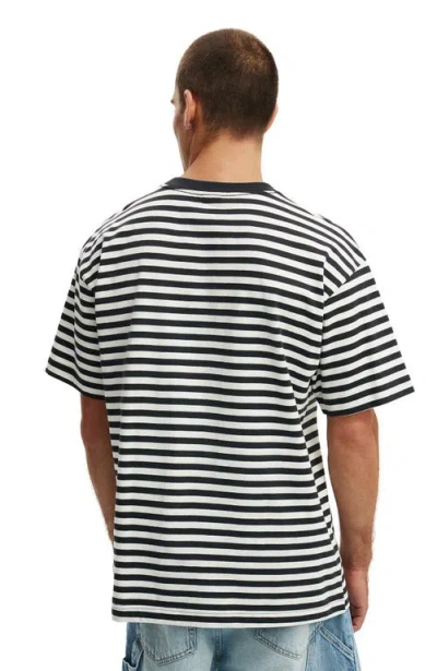 Cotton On Box Fit Plain T-shirt In Black