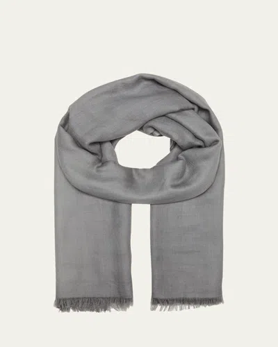 Sofia Cashmere Cashmere Ombre Scarf In Burgundy