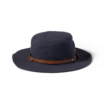 Miu Miu Drill Hat In Blue
