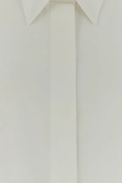 Givenchy Asymmetric Shirt In White