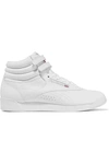 REEBOK Freestyle leather high-top sneakers
