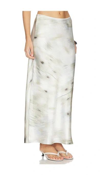 Samsoe & Samsoe Saagneta Long Skirt In Green