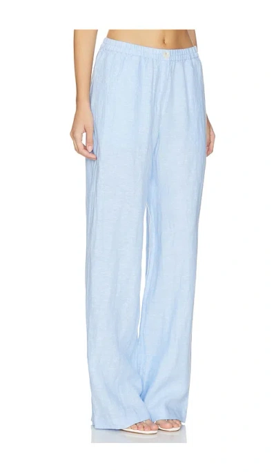 Samsoe & Samsoe Satoves Trousers In Blue