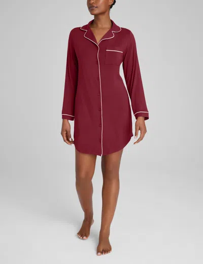 Tommy John Women's Downtime Night Shirt In Black