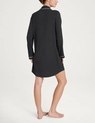 Tommy John Women's Downtime Night Shirt In Black