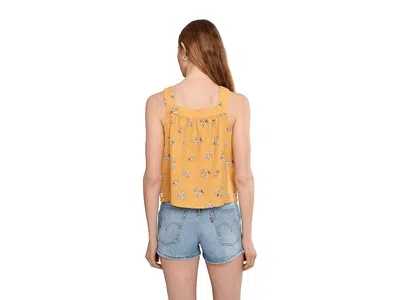 Toad And Co Tate Double Weave Tank Top In Orange