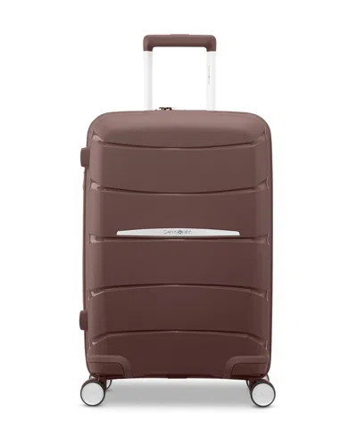 Samsonite Outline Pro Carry-on Spinner In Brown