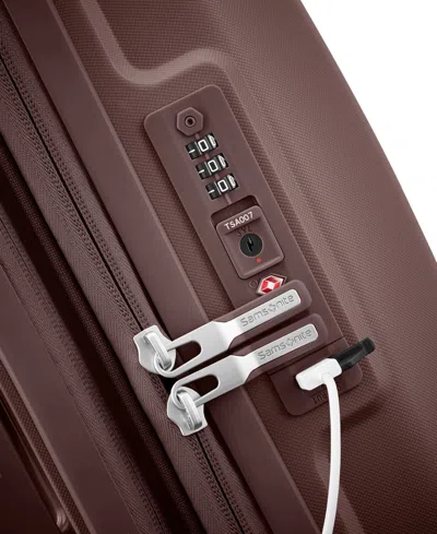 Samsonite Outline Pro Carry-on Spinner In Brown