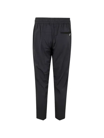 Devore Incipit Drawstring Straight Trousers In Blue
