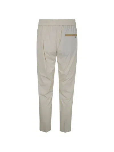 Devore Incipit Drawstring Trousers In Gray