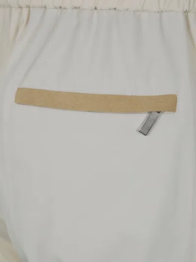 Devore Incipit Drawstring Trousers In Gray