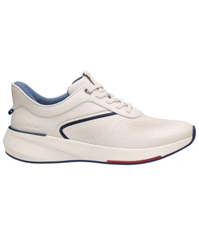 Johnston & Murphy Surge U-throat Embossed Sneaker In Neutral