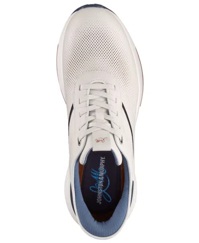 Johnston & Murphy Surge U-throat Embossed Sneaker In Neutral