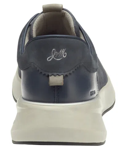 Johnston & Murphy Surge Embossed U-throat In Blue