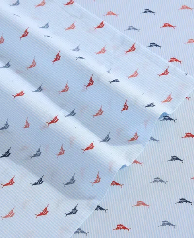 Tommy Bahama Home Iconic Marlin 200-thread Count Washed Cotton 4-pc. Sheet Set, King In Multi