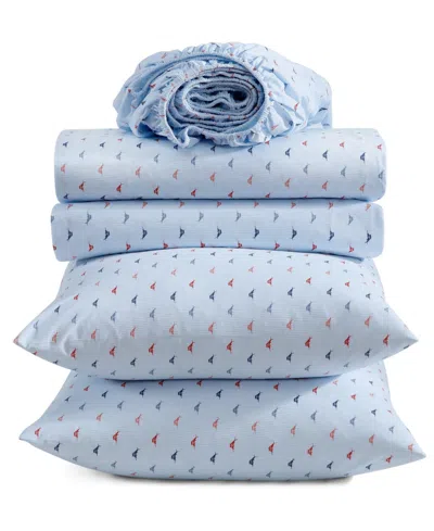 Tommy Bahama Home Iconic Marlin 200-thread Count Washed Cotton 4-pc. Sheet Set, King In Multi