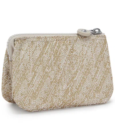 Kipling Creativity Zip-top Mini Wallet In Gold