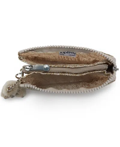 Kipling Creativity Zip-top Mini Wallet In Gold