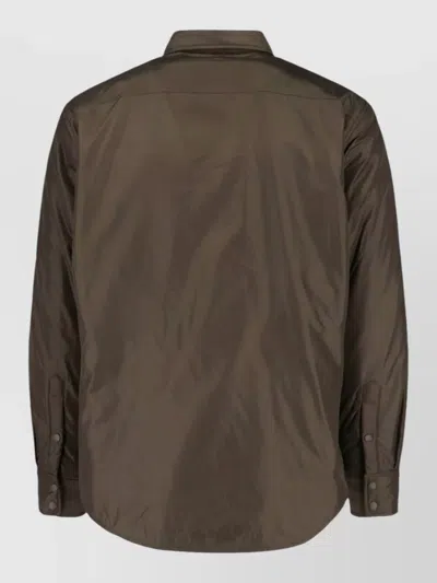 Aspesi Jacket With Chest Pockets And Long Sleeves In Green