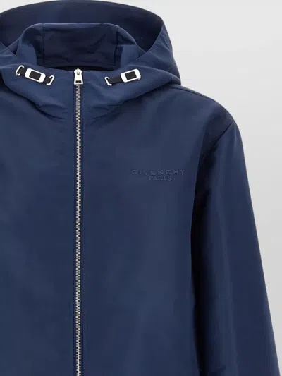 Givenchy Water-repellent Polyfaille Jacket In Blue