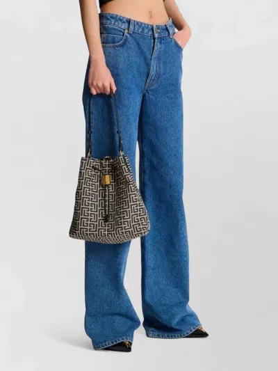Balmain Brunello Cucinelli Openwork Knit Top With Sequins