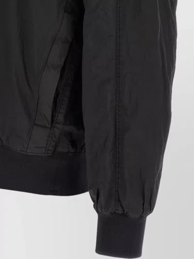 Stone Island Bomber Nylon Metal Watro Puffer Jackets Black In Black