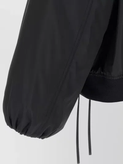 Jil Sander Black Polyester Jacket In Multi