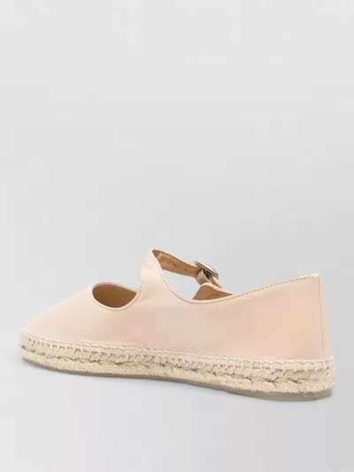 Castañer Pepa Espadrille Ballet Flats Round Toe In Brown