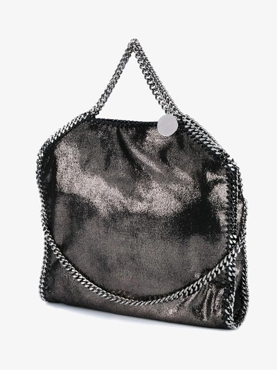 Shop Stella Mccartney 'falabella' Metallic Tote