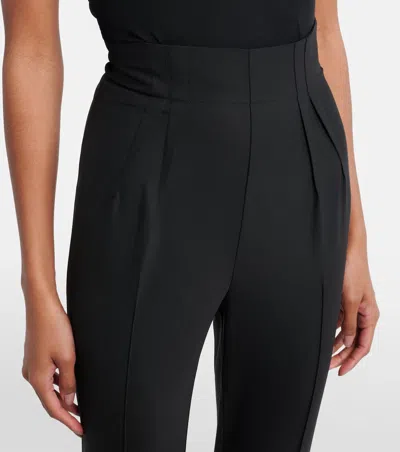 Mugler Wool-blend Stirrup Leggings In Multi