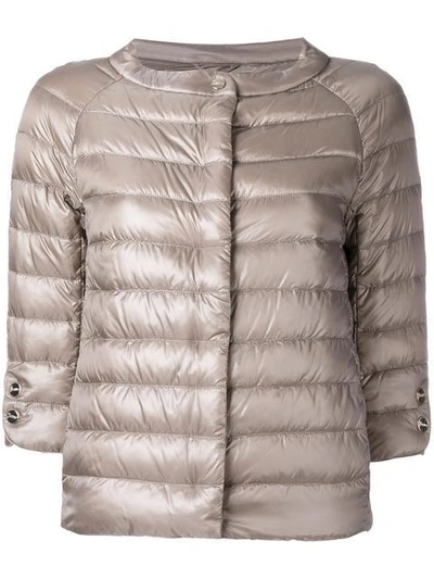 七分袖衬垫夹克