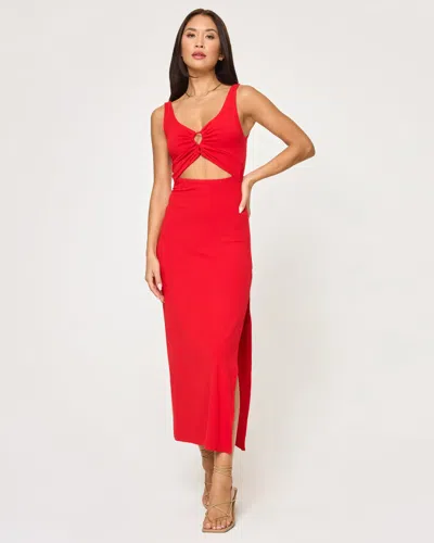 L*space Lspace Camille Cover-up Dress In Flame
