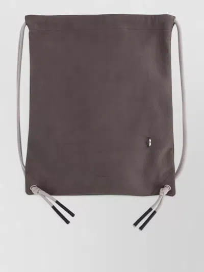 Rick Owens Backpacks Adjustable Straps Soft Rectangular Shape