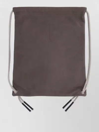 Rick Owens Backpacks Adjustable Straps Soft Rectangular Shape
