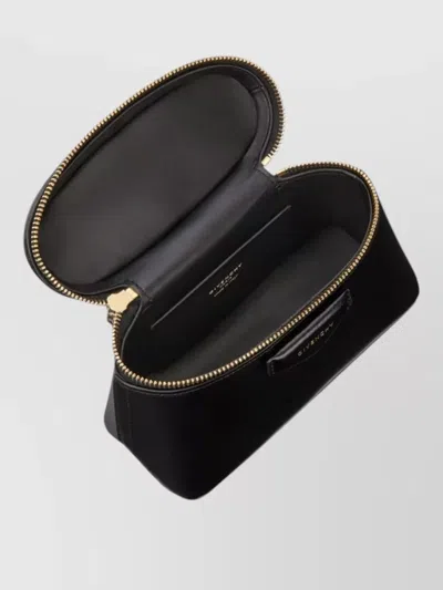Givenchy Vanity Antigona Leather Handbag With Lettering Logo On The Front In Black