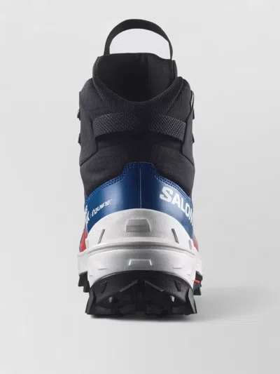Salomon Silk Ankle Boot High Top Pull Tab In Black